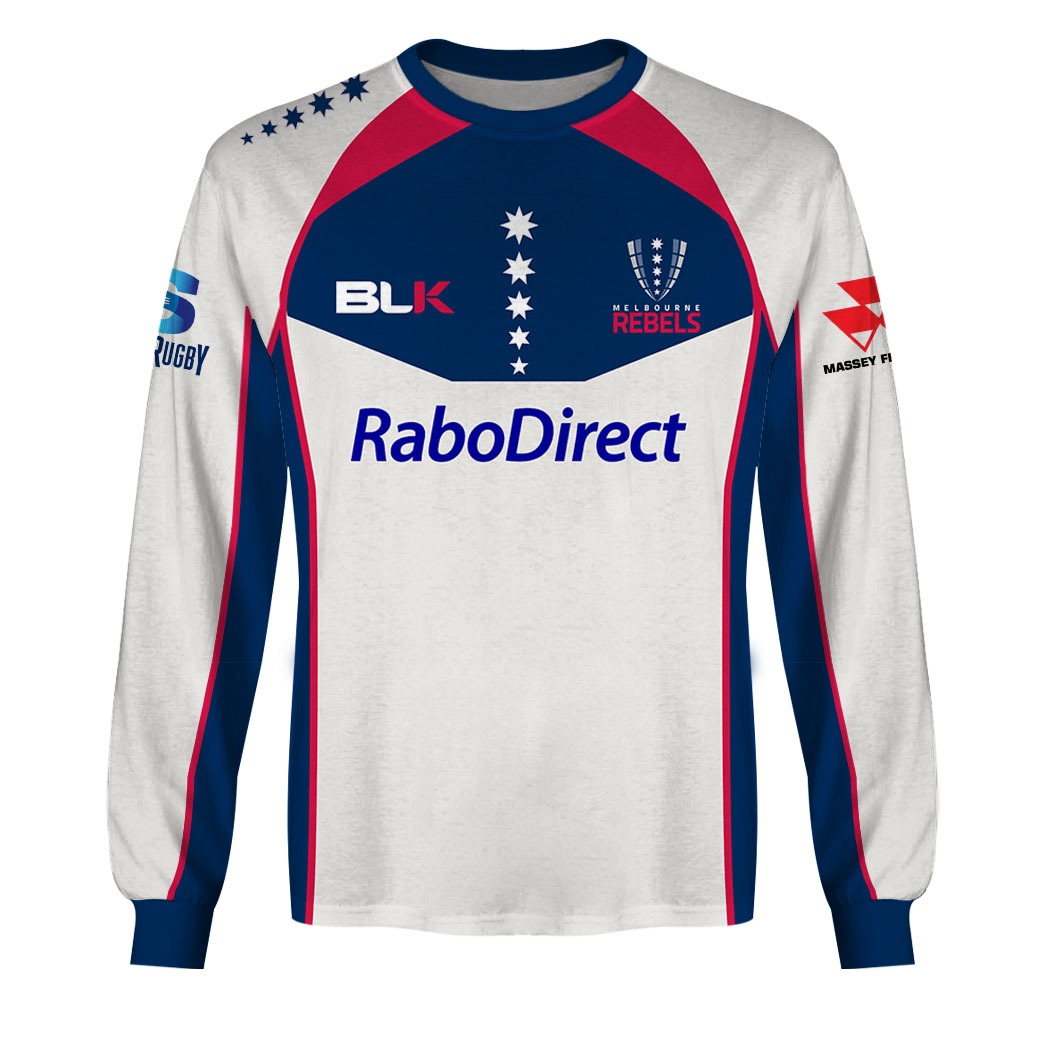 Personalize Throwback Super Rugby Melbourne Rebels Vintage Jersey 2013 - OldSchoolThings - Personalize Your Own New & Retro Sports Jerseys, Hoodies, T Shirts