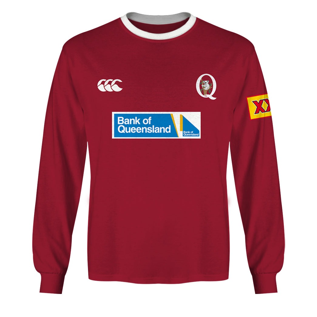 Personalize Throwback Super Rugby Queensland Reds Vintage 2000 Jersey - Soulcal - Personalize Your Own New & Retro Sports Jerseys, Hoodies, T Shirts Personalize Throwback Super Rugby Queensland Reds Vintage 2000 Jersey - Soulcal - Personalize Your Own New & Retro Sports Jerseys, Hoodies, T Shirts