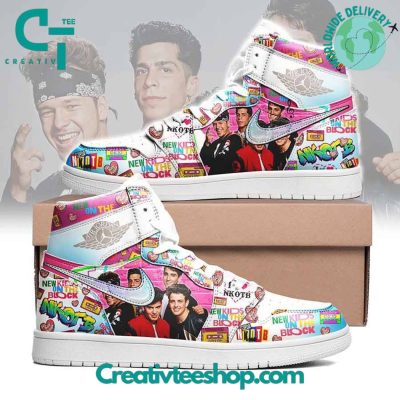 NKOTB Band Air Jordan 1 Sneaker - soulcals.com