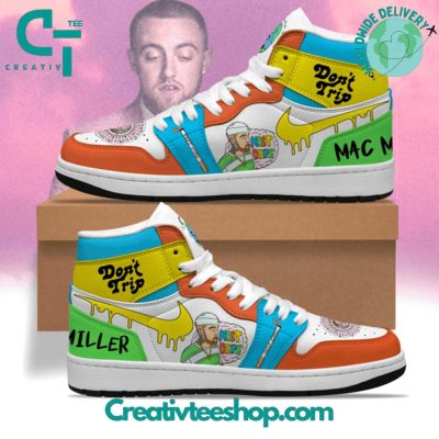 Mac Miller Dont Trip Air Jordan 1 Sneaker - soulcals.com