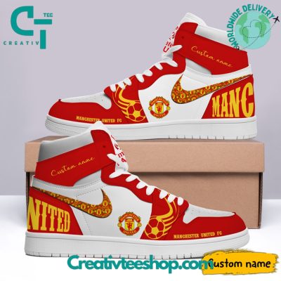 Manchester United FA Champions 24 Air Jordan 1 Sneaker - soulcals.com