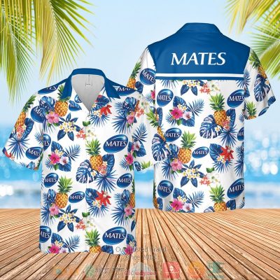 Mates Condoms Pineapple Hawaiian Shirt, Shorts - Hot Sale 2025