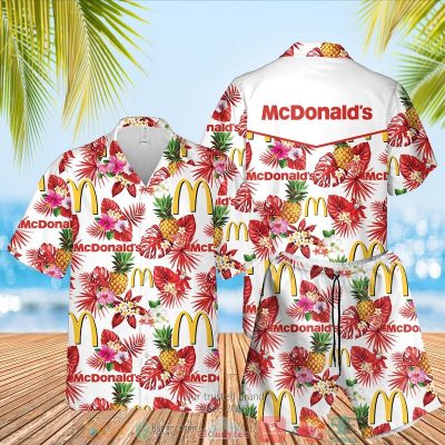 Mcdonald?S Pineapple Hawaiian Shirt, Shorts - Hot Sale 2025