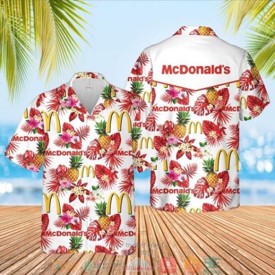 Mcdonald?S Pineapple Hawaiian Shirt, Shorts - Hot Sale 2025