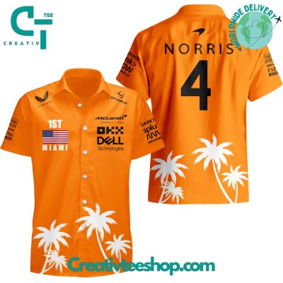 McLaren Fomula One MiamiGP Lando Norris 1st Hawaiian Set - Teesmith
