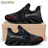 Megadeth Destroy All Enemies Tour 2024 Max Soul Shoes Sneaker