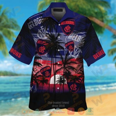 Melbourne Demons Hawaiian Shirt And Shorts - Hot Sale 2025