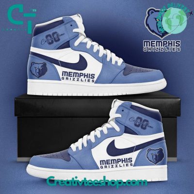 Memphis Grizzlies Special Edition Air Jordan 1 Sneaker - soulcals.com