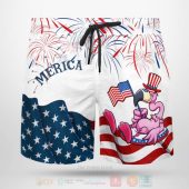 Merica Us Flag Flamingo White Hawaiian Shirt Short 1 2 768x768 1.jpg - demo10