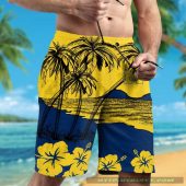 Mgman3rr T200322 086xxxmichigan Wolverines Hibiscus Hawaiian Shirt Beach Short 2.jfif .jpg - demo10