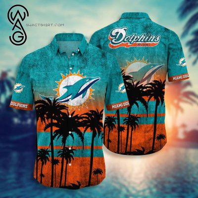 Miami Dolphins Football Team Combo Hawaiian Shirt And Shorts - Hot Sale 2025