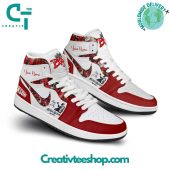 Micheal Jackson King Of Pop Custom Name Air Jordan 1 Sneaker - demo10