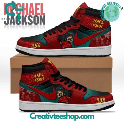 Michael Jackson The King Air Jordan 1 Sneaker - soulcals.com