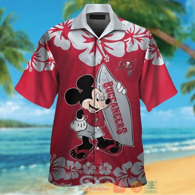 Mickey Mouse Tampa Bay Buccaneers Hawaiian Shirt And Shorts - Hot Sale 2025