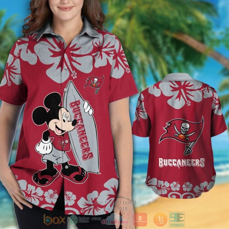 Mickey Mouse Tampa Bay Buccaneers Hawaiian Shirt And Shorts - Hot Sale 2025 Mickey Mouse Tampa Bay Buccaneers Hawaiian Shirt And Shorts - Hot Sale 2025