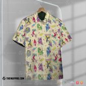 Mighty Morphin Power Rangers Characters Hawaiian Shirt Short.jpg - demo10