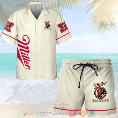 Miller High Life Hawaiian Shirt, Shorts - Hot Sale 2025