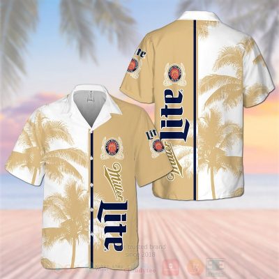 Miller Lite Coconut Hawaiian Shirt, Short - Hot Sale 2025
