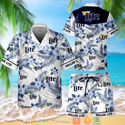Miller Lite Hawaiian Shirt, Shorts - Hot Sale 2025