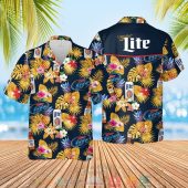 Miller Lite Pineapple Blue Yellow Hawaiian Shirt Shorts.jpg - demo10