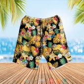 Minions Pineapple Black Yellow Hawaiian Shirt Shorts 1 2 768x768 1.jpg - demo10
