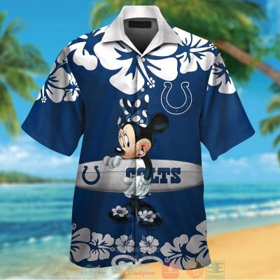 Minnie Mouse Indianapolis Colts Hawaiian Shirt And Shorts - Hot Sale 2025