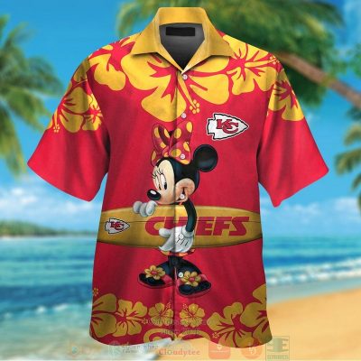 Minnie Mouse Kansas City Chiefs Hawaiian Shirt And Shorts - Hot Sale 2025