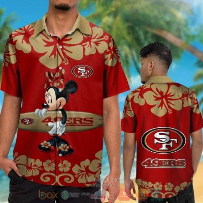 Minnie Mouse San Francisco 49Ers Hawaiian Shirt And Shorts - Hot Sale 2025