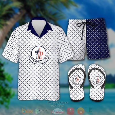 Moncler Hawaiian Shirt And Short - Hot Sale 2025