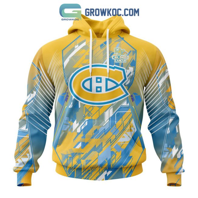 Montreal Canadiens NHL Fearless Against Childhood Cancers Hoodie T Shirt