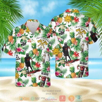 Monty Python Pineapple White Hawaiian Shirt, Shorts - Hot Sale 2025