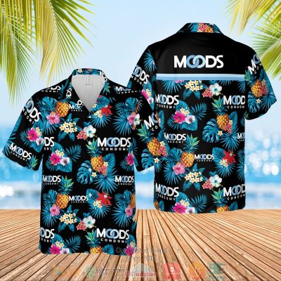 Moods Condoms Pineapple Hawaiian Shirt, Shorts - Hot Sale 2025
