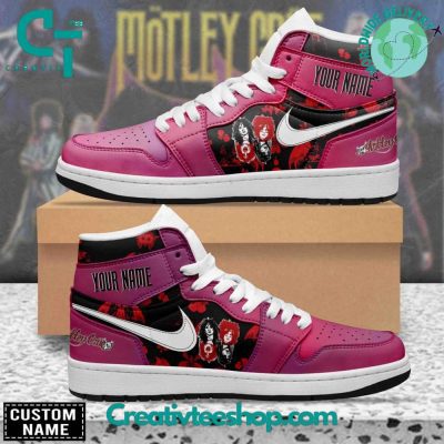 Motley Crue Custom Name Air Jordan 1 Sneaker - soulcals.com