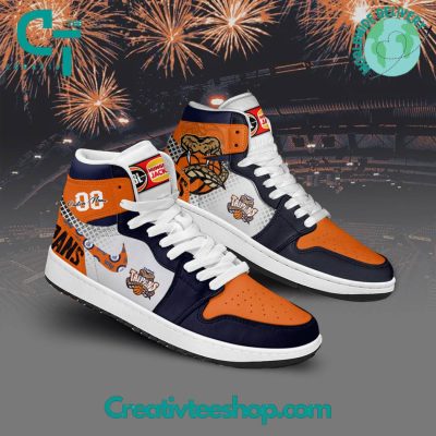 NBL Cairns Taipans Personalized Air Jordan 1 Sneaker - soulcals.com