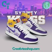 Nbl Sydney Kings Personalized Air Jordan 1 Sneaker - demo10