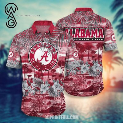 Ncaa Alabama Crimson Tide Team Combo Hawaiian Shirt And Shorts - Hot Sale 2025