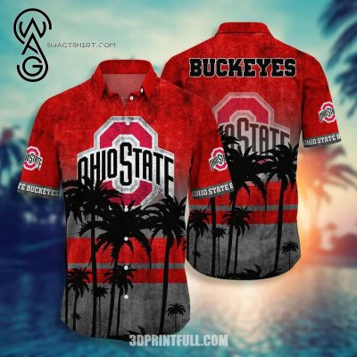 Ncaa Ohio State Buckeyes Team Combo Hawaiian Shirt And Shorts - Hot Sale 2025