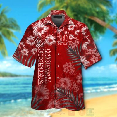 Ncaa Indiana Hoosiers Hawaiian Shirt, Short - Hot Sale 2025