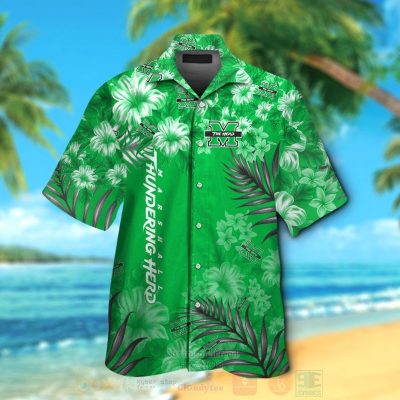 Ncaa Marshall Thundering Herd Hawaiian Shirt, Short - Hot Sale 2025