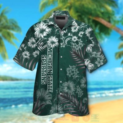 Ncaa Michigan State Spartans Hawaiian Shirt, Short - Hot Sale 2025