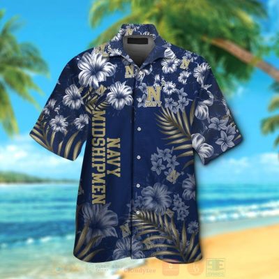 Ncaa Navy Midshipmen Hawaiian Shirt, Short - Hot Sale 2025
