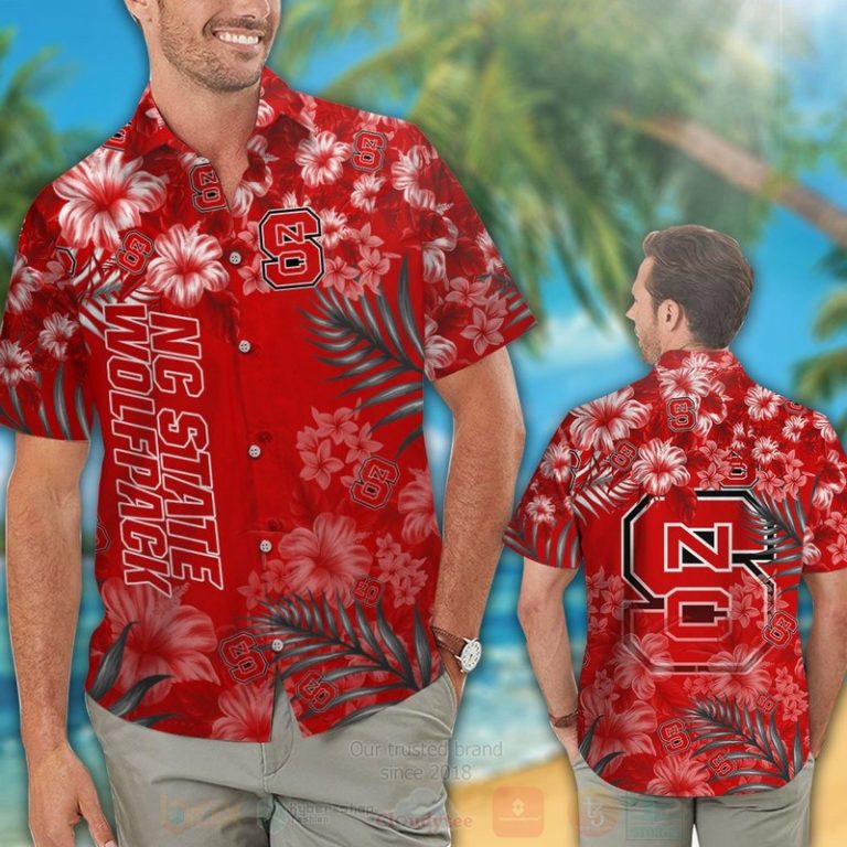 Ncaa North Carolina State Wolfpack Hawaiian Shirt, Short - Hot Sale 2025 Ncaa North Carolina State Wolfpack Hawaiian Shirt, Short - Hot Sale 2025