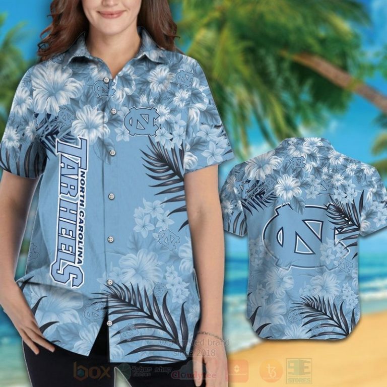 Ncaa North Carolina Tar Heels Hawaiian Shirt, Short - Hot Sale 2025 Ncaa North Carolina Tar Heels Hawaiian Shirt, Short - Hot Sale 2025