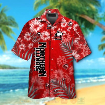 Ncaa Northern Illinois Huskies Hawaiian Shirt, Short - Hot Sale 2025