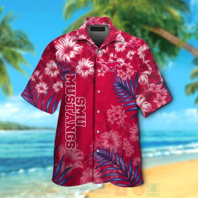 Ncaa Smu Mustangs Hawaiian Shirt, Short - Hot Sale 2025