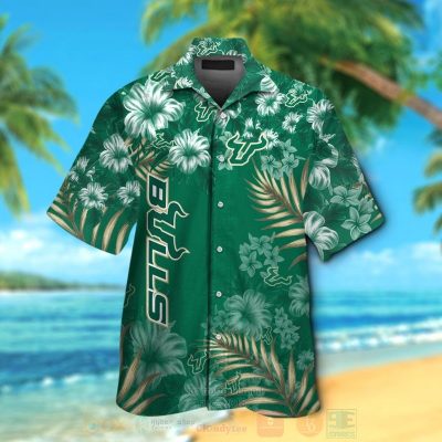 Ncaa South Florida Bulls Hawaiian Shirt, Short - Hot Sale 2025