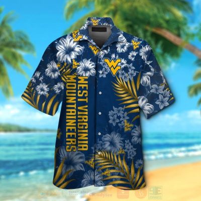 Ncaa West Virginia Mountaineers Hawaiian Shirt, Short - Hot Sale 2025