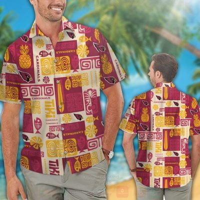 Nfl Arizona Cardinals Pineapple Hawaiian Shirt, Short - Hot Sale 2025
