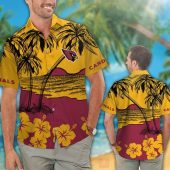 Nfl Arizona Cardinals Red Yellow Hibiscus Hawaiian Shirt Short.jpg - demo10