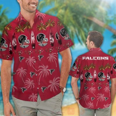 Nfl Atlanta Falcons Coconut Tree Hawaiian Shirt, Short - Hot Sale 2025